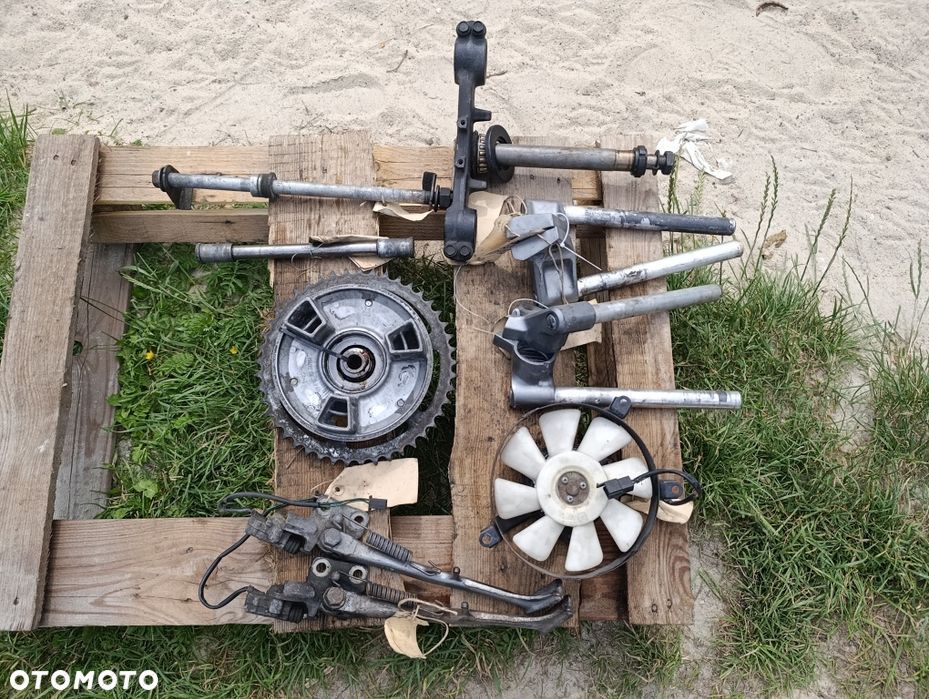 Głowica części silnika silnik Kawasaki ZZR 600 ZX E ZX6R  98-02r B3 - 8