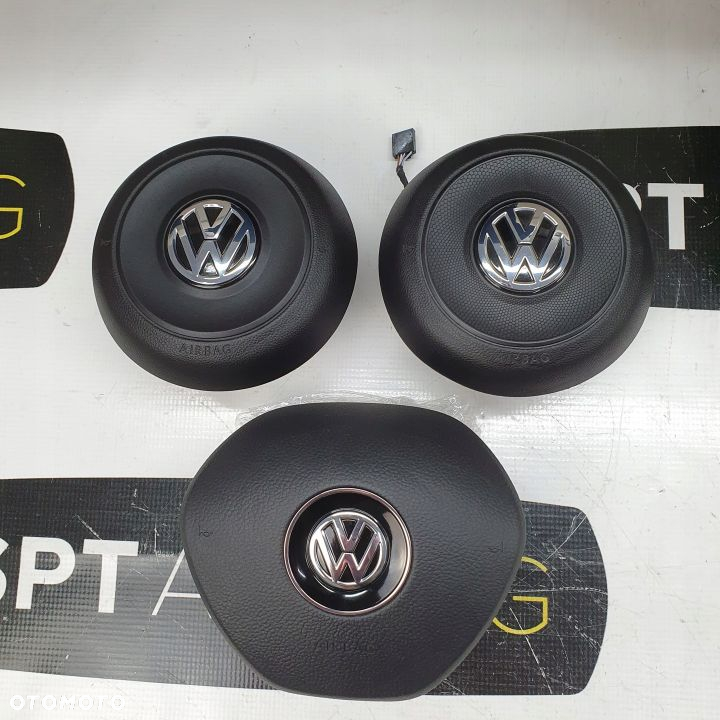 VW PASSAT B8 DESKA ROZDZIELCZA KONSOLA KOKPIT PULPIT PODUSZKI AIRBAG AIR BAG PASY KIT SET - 7