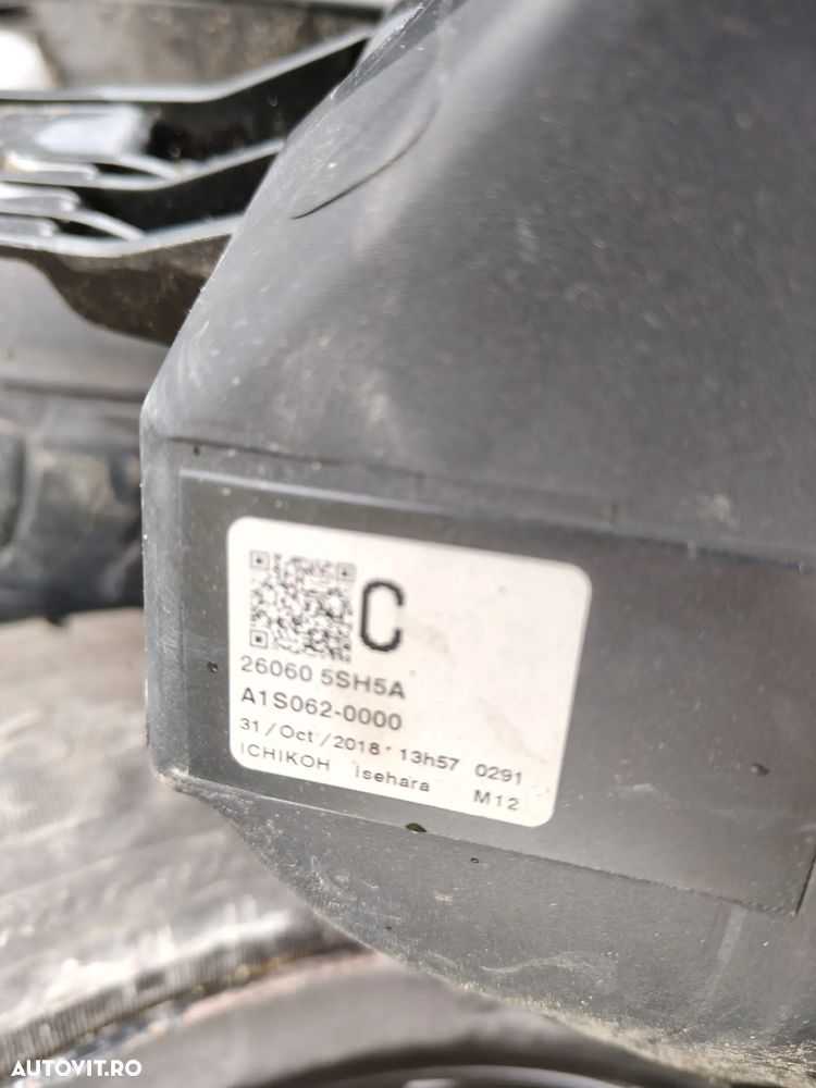 Far stanga full led nissan leaf 2 2018-2019-2020-2021 COD 260605SH5A - 3