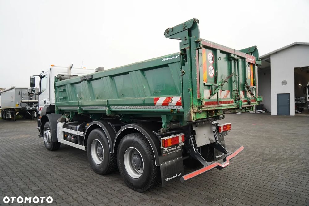 Mercedes-Benz AXOR 2636 / 6x4 / WYWROTKA 2 stronna / HYDROKLAPA / HYDROBURTA / SPECJALNY/  CZOŁOWNICA / MANUAL - 13