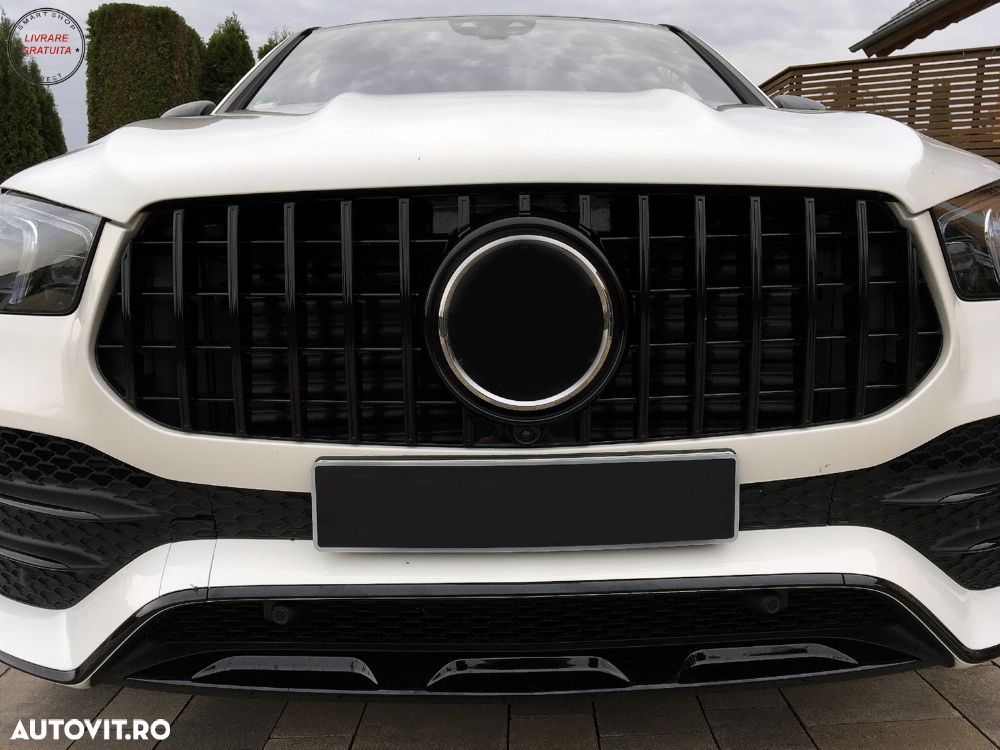 Grila Centrala Mercedes GLE SUV W167 V167 GLE Coupe C167 Sport Package (2019-Up) G- livrare gratuita - 6