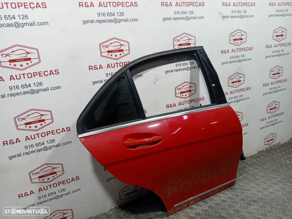 Porta Trás Traseira Direito Mercedes Class C W204 Sedan Original - 3