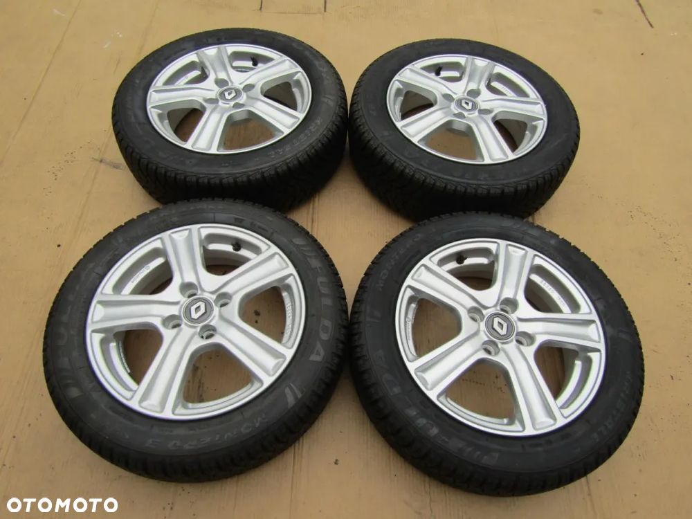 4x Felgi Koła 15 Renault Twingo III Smart Forfour + Opony 185/60 165/65 15 - 3
