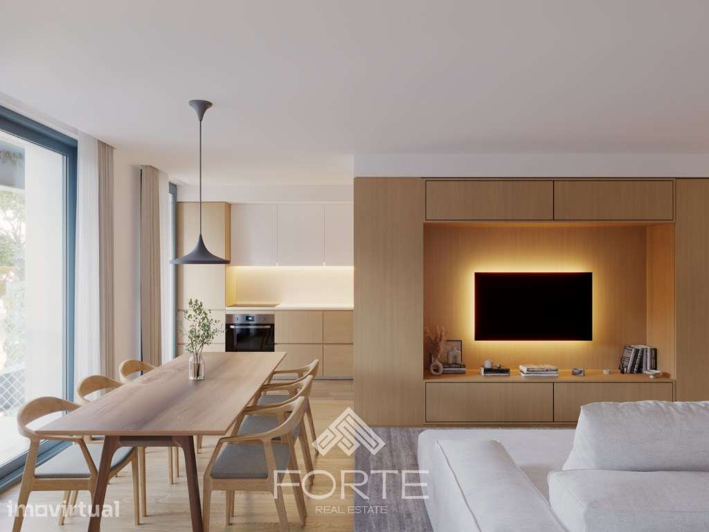 T1 Smart com amplo terraço no Lake Towers - Grande imagem: 4/7