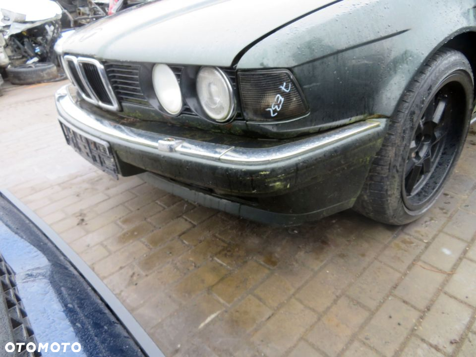 MASKA ZDERZAK BŁOTNIKI LAMPY 7 II E32 205 BMW 1986-1994 ZIELONY MALACHITGRUN PRZÓD KOMPLETNY - 8