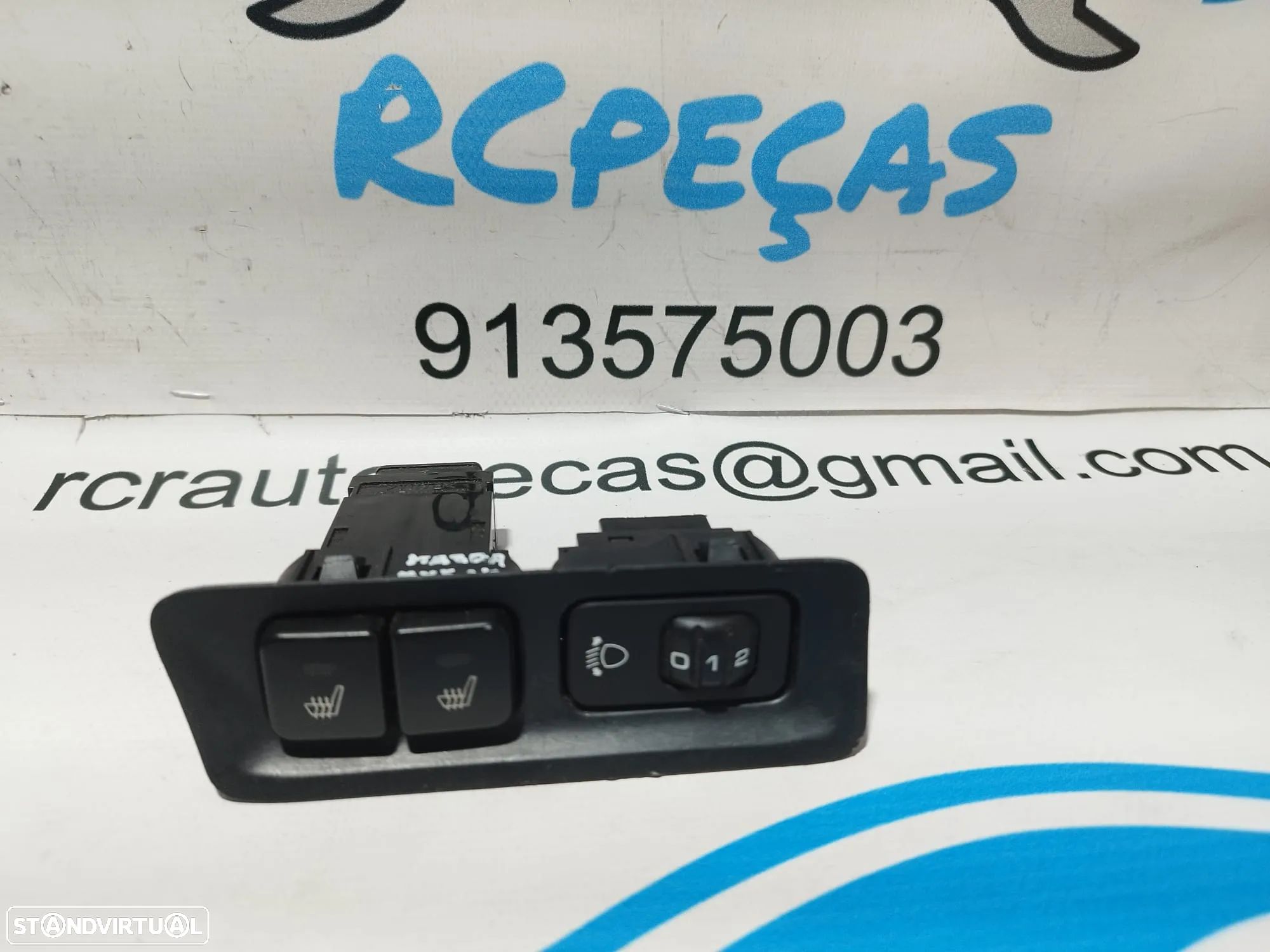 .INTERRUPTOR SWITCH AJUSTE LUZES AQUECIMENTO BANCOS MAZDA MX-5 NB NC3355511 - 1