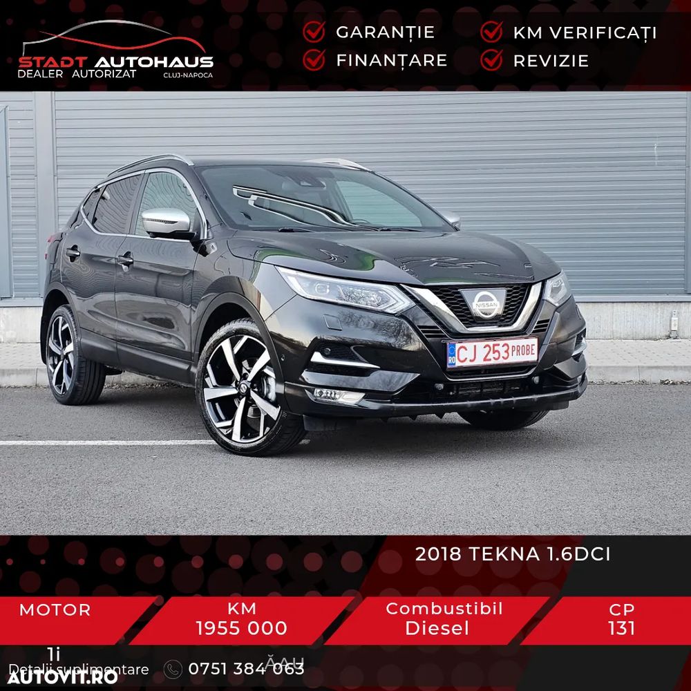 Nissan Qashqai 1.6 DCI Xtronic TEKNA+ - 2