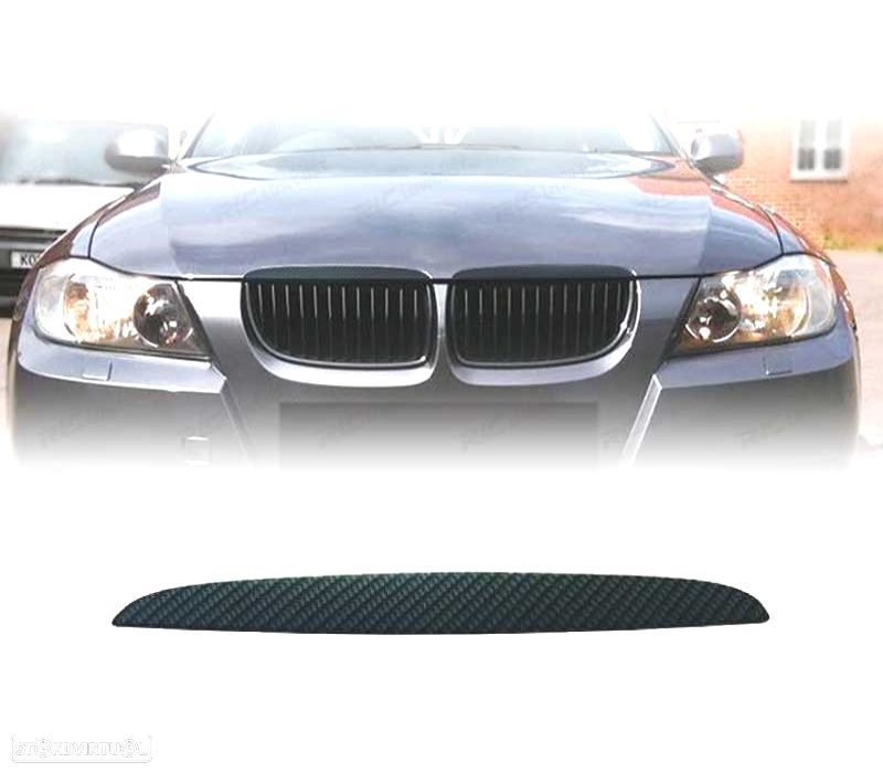 FRISO GRELHA BMW E90 05-08 LOOK CARBON - 1