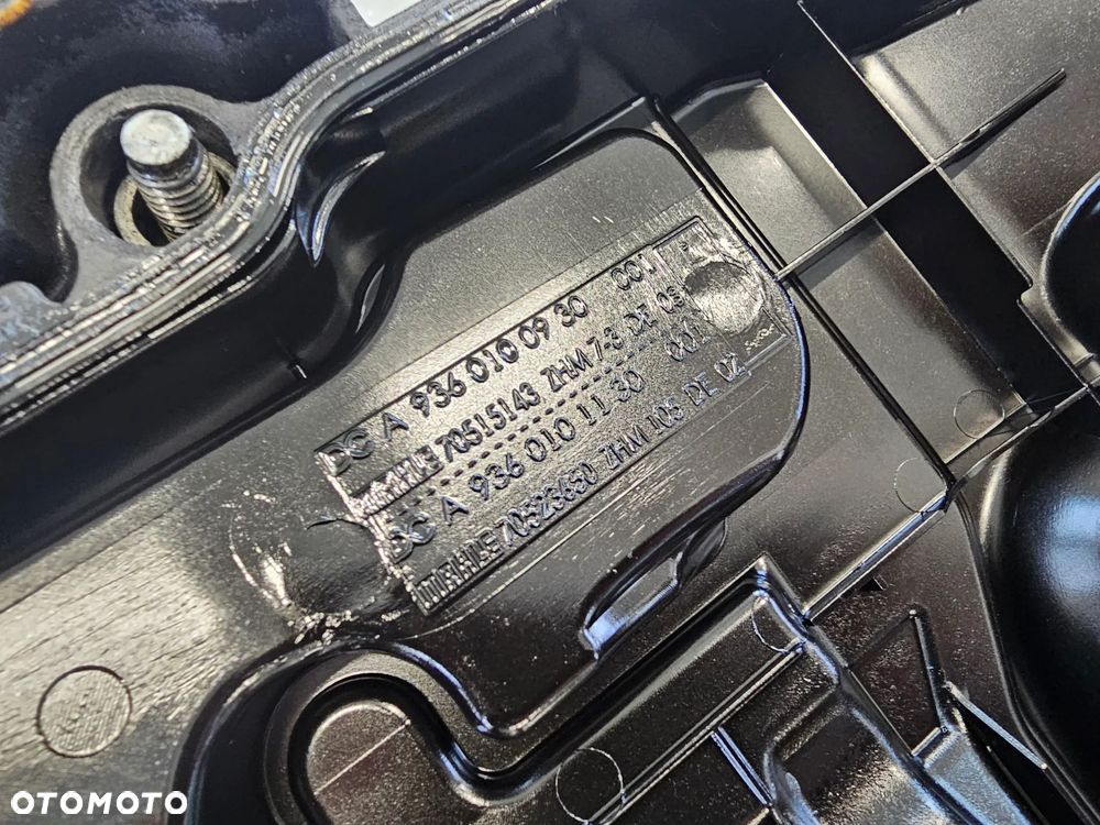 POKRYWA GÓRNA SILNIKA ZAWORÓW MERCEDES ATEGO OM936 EURO6 A9360100930 - 3
