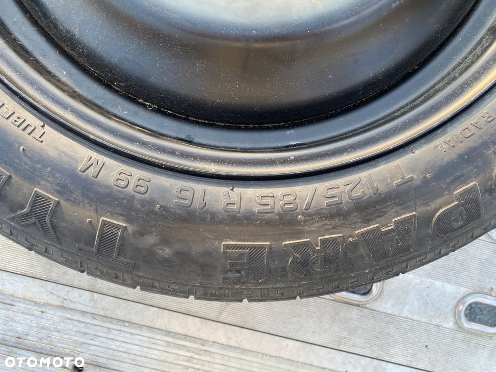 KOŁO ZAPASOWE ZAPAS DOJAZDÓWKA FORD VOLVO 5x108 125/85R16 - 2