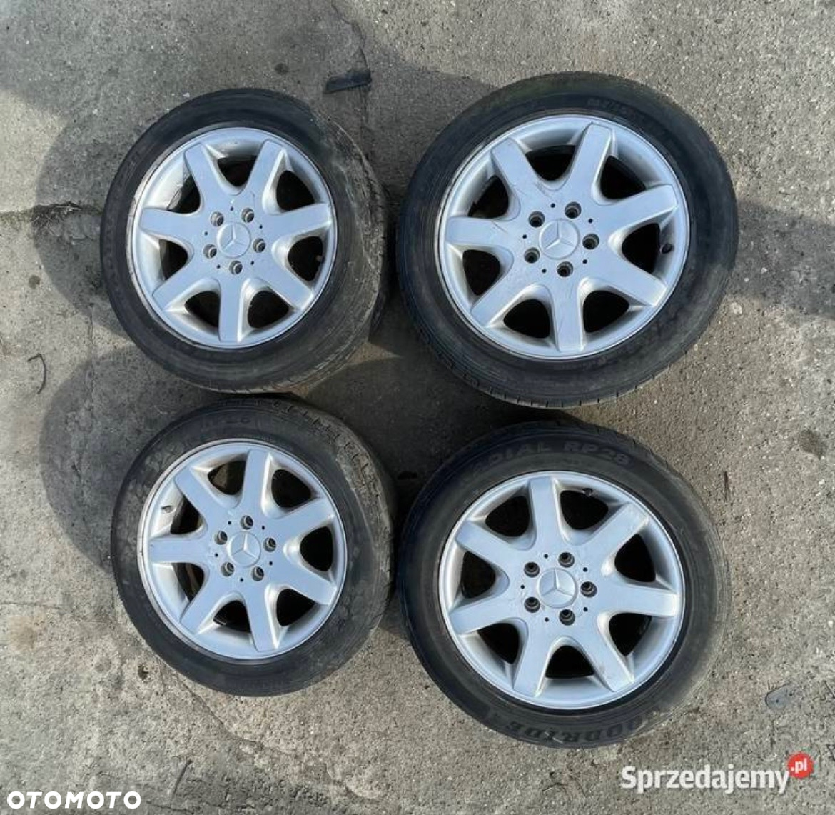 A1704010202 Felgi aluminiowe alufelgi mercedes 16 cali 5x112 - 3