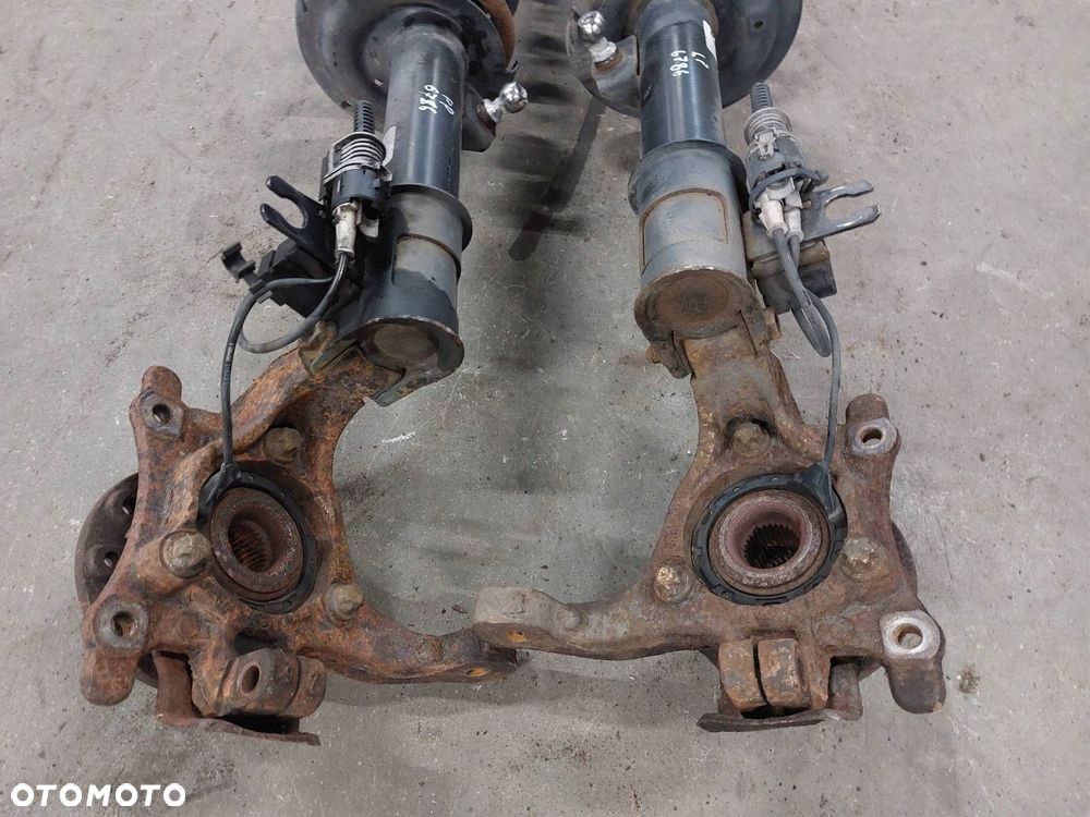 AMORTYZATORY SPRĘŻYNY ZWROTNICE PRZÓD + CZUJNIKI IDS OPEL ZAFIRA B 1.9 CDTI - 9