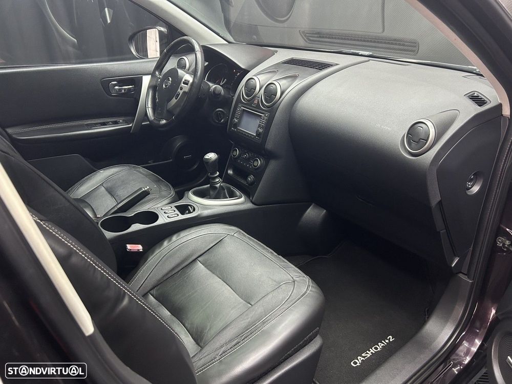 Nissan Qashqai +2 2.0 dCi Tekna Pele Preto - 9