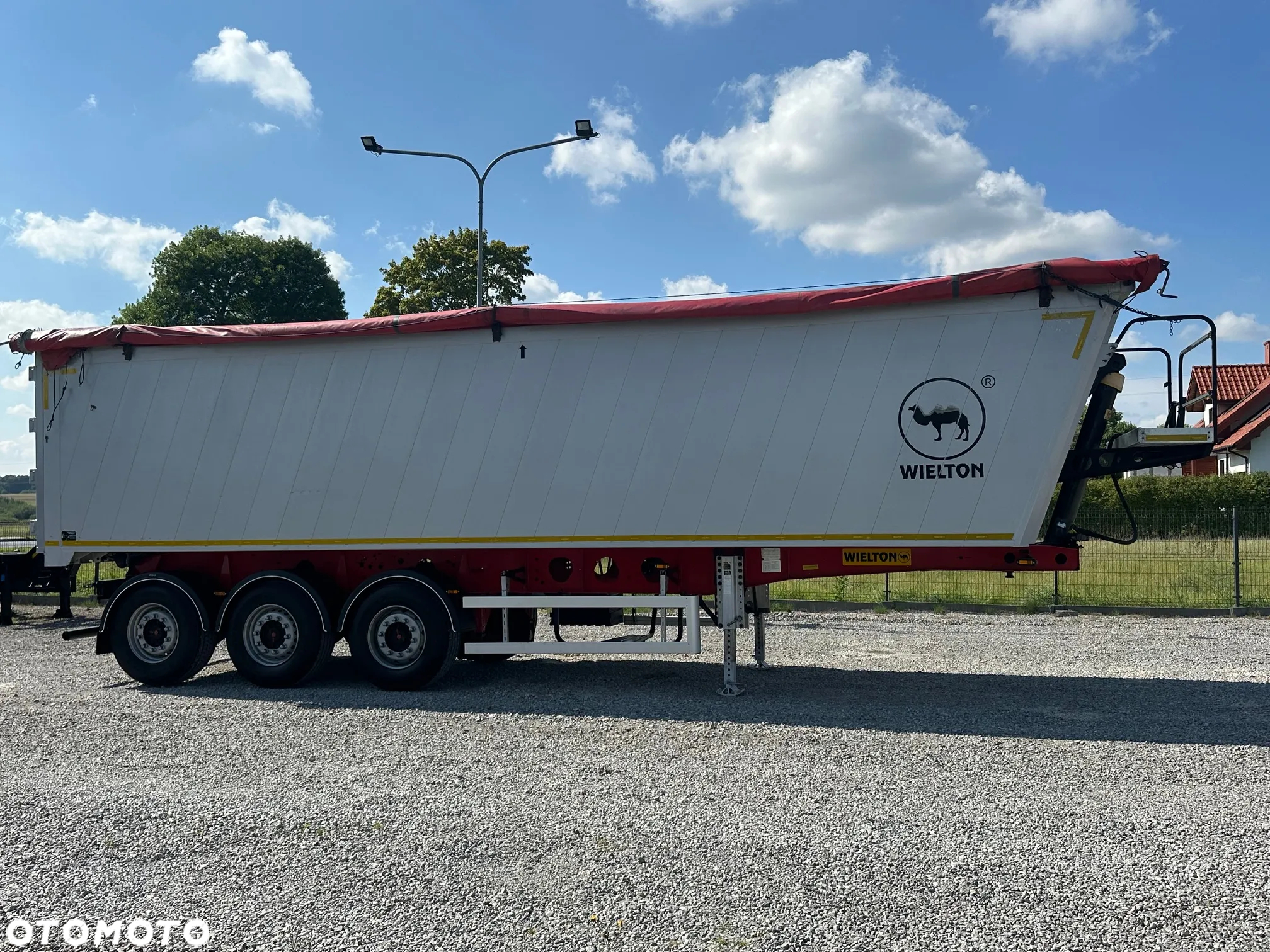 Wielton NACZEPA / WYWROTKA /50M3 / WAGA 5670KG!!! / KLAPO-DRZWI / - 6