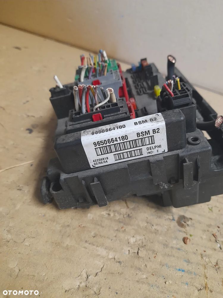 MODUŁ BSM PEUGEOT 307 2.0HDI SW 9650664180 - 2