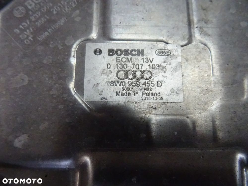 8W0959455E 8W0959455D wentylator wiatrak 3.0 TDI Audi Q7 4M A4 A5 A6 A8 - 4