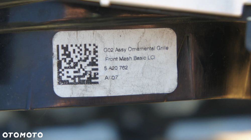 ATRAPA GRILL BMW X3 G01 X4 G02 LCI LIFT - 8