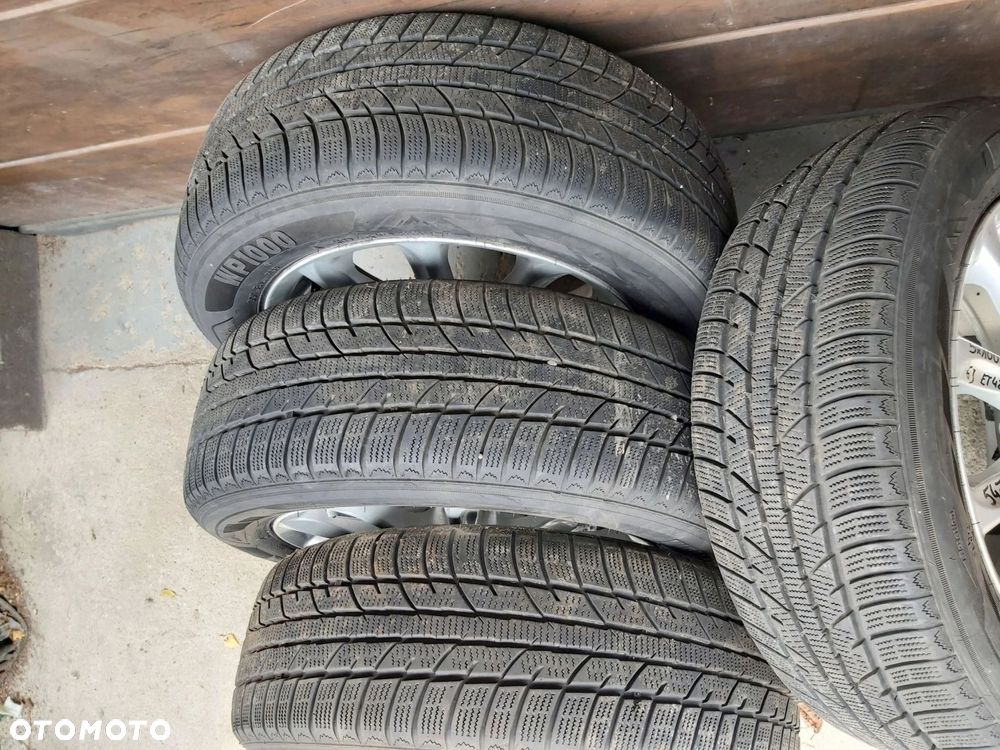Alufelgi 15 5x100 opony zimowe 196/60R15 zimowe zima Toyota Seat Golf Audi - 2