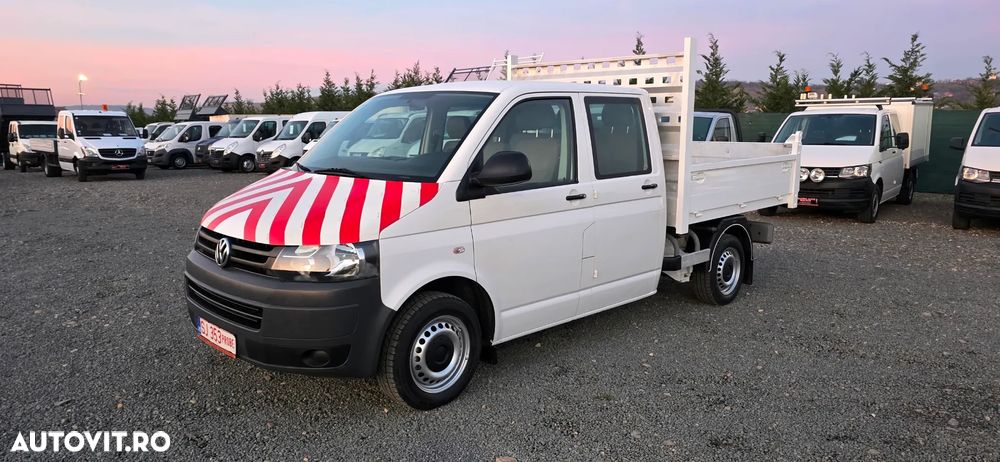 Volkswagen TRANSPORTER face lift 2.0 tdi, 140cp,  186.200 km,           basculabil 3.2t original,  07/2012 (serie 2013).  (factura cu TVA, SEAP , finantare PJ, rate PF - 29