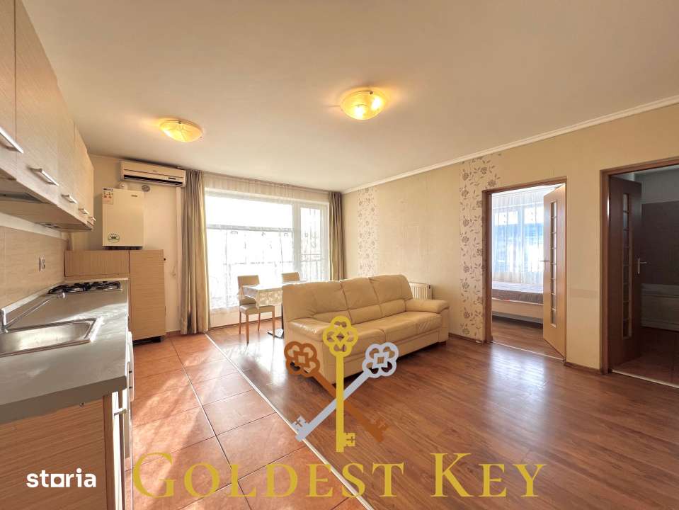 Apartament mobilat si utilat, 2 camere la 55mp si terasa! Zona Petrom — fotografia 1