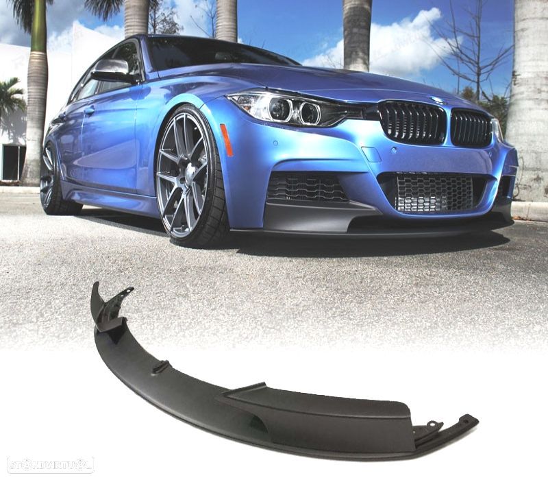 SPOILER LIP FRONTAL BMW F30 F31 LOOK M PERFORMANCE - 3