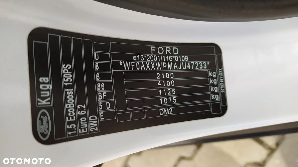 Ford Kuga 1.5 EcoBoost FWD Edition ASS - 10