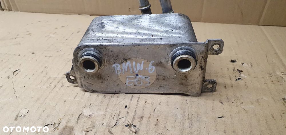 Chłodnica oleju skrzyni biegów automat chłodniczka BMW 6 E63 7534896 - 4