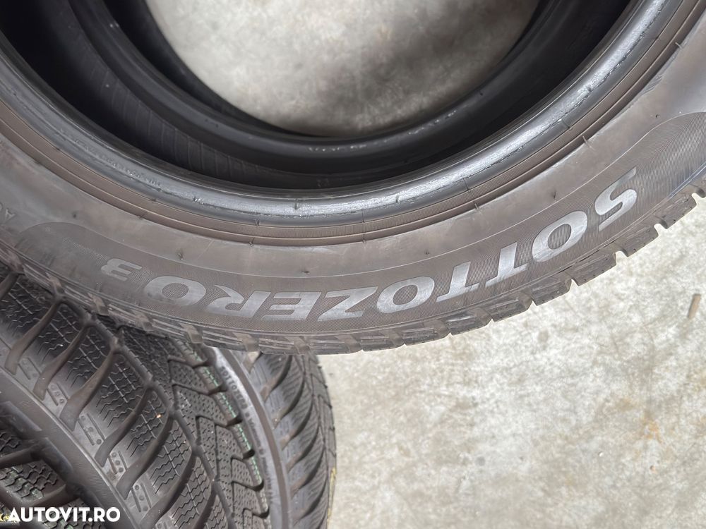 Vând 4 anvelope 225/50/18 Pirelli de iarnă ca noi - 7