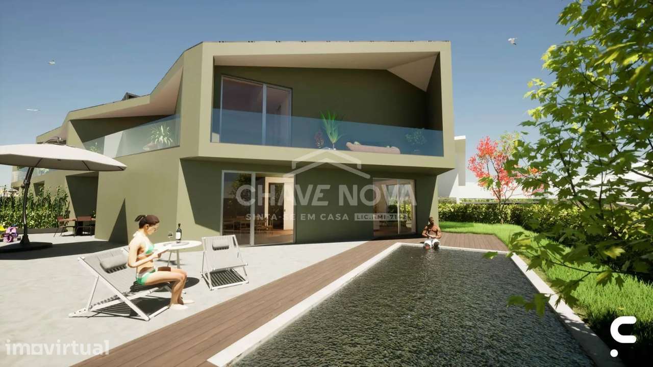 Moradia de Luxo V3+1 em Canidelo a 200 m da Praia Salgueiros - Grande imagem: 2/25