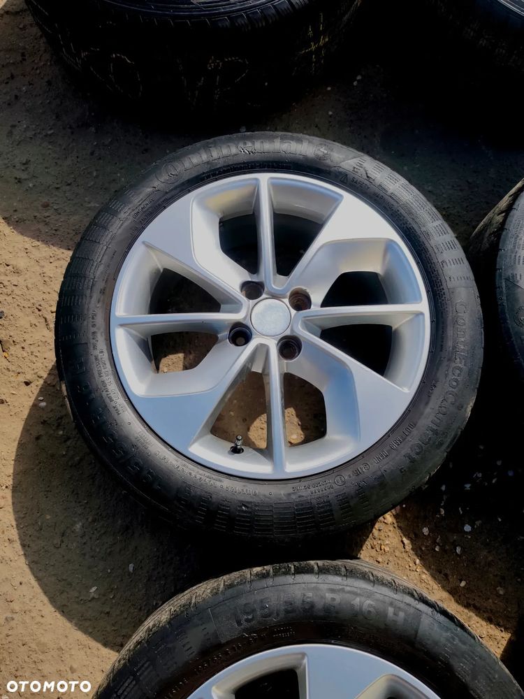 4x100 Felgi Aluminiowe Alufelgi Oryginalne 16 Koła Letnie Lato RENAULT Captur Clio IV 4 MEGANE NISSAN NOTE MICRA DACIA Dokker Logan Jogger Lodgy Sandero Stepway 4,5mm Legnica ALU-RAD 195/55 - 8