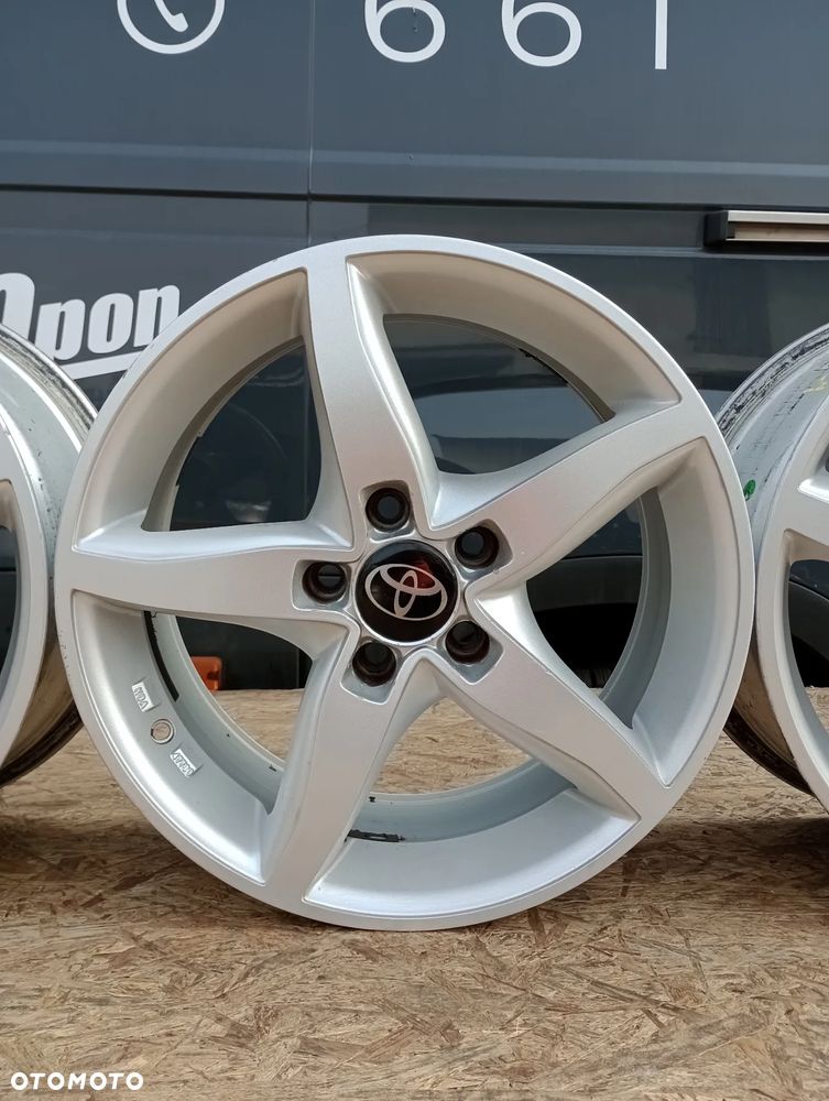 FELGI ALUMINIOWE 5x114 R17 7,5J ET40 TOYOTA PRIUS AURIS AVENSIS CAMRY COROLLA RAV4 VERSO - 5