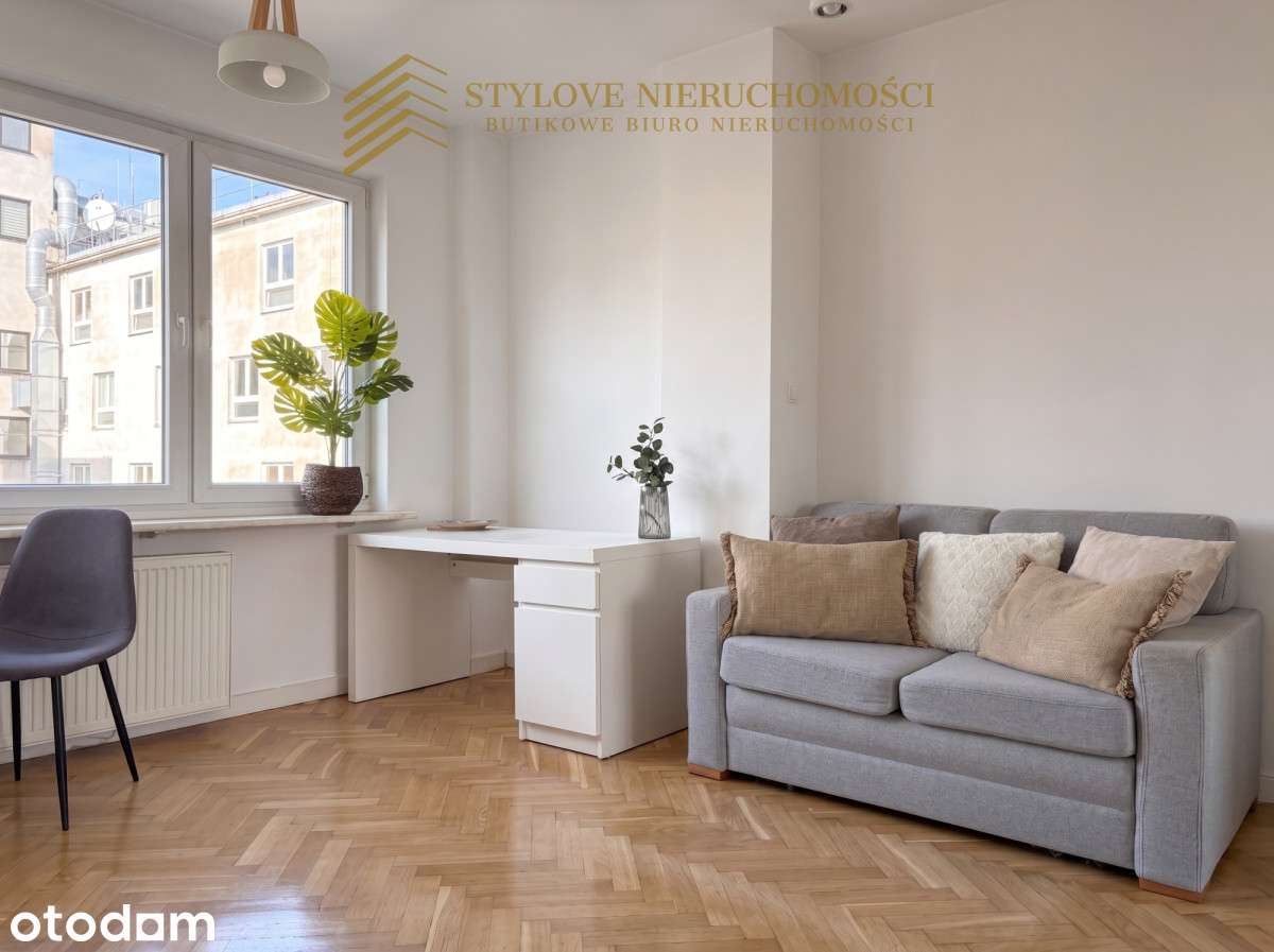 Cicha, słoneczna kawalerka - ścisłe centrum