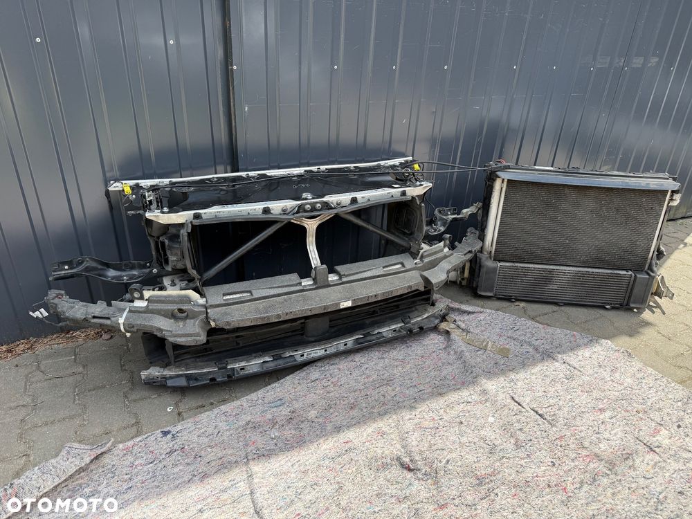 PAS PRZEDNI BMW G30 G31 KOMPLET DIESEL DEMONTAŻ CHŁODNICE PIROTECHNIKA - 1