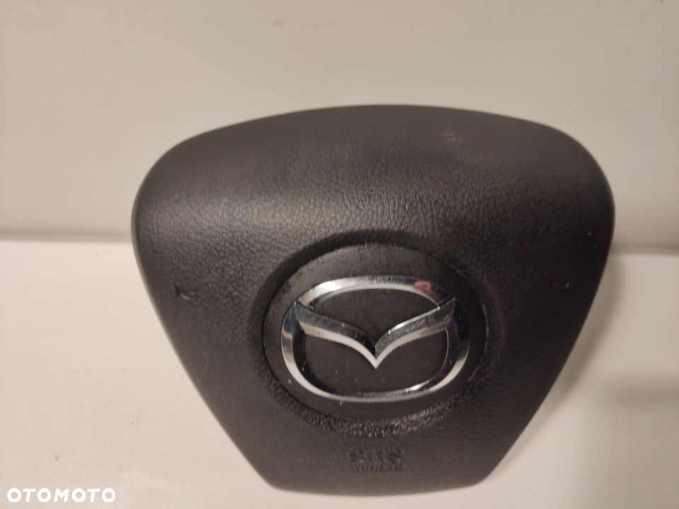 PODUSZKA KIEROWNICY MAZDA 6 II SKÓRA ORYGINAŁ - 3