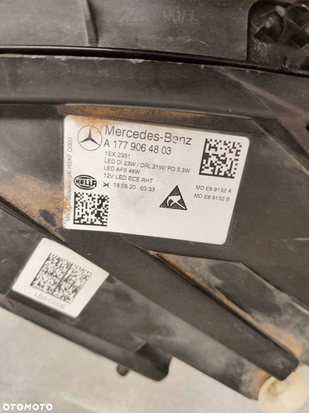 Mercedes-Benz A W177 PERFORMANCE Komplet Lamp A1779064703/A1779064803 - 3