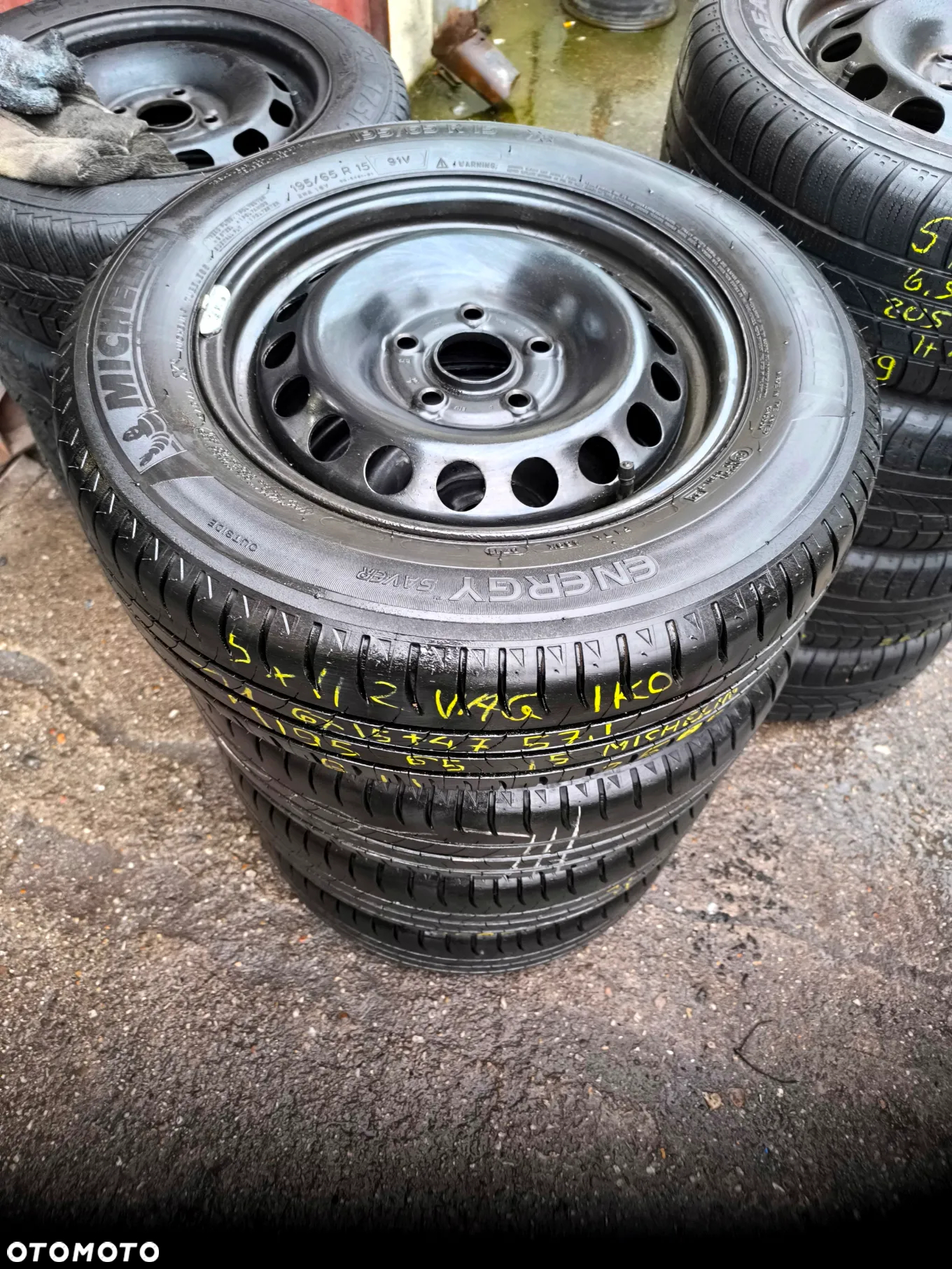 5x112 Felgi stalowe Stal 15 Koła Letnie Lato VW GOLF CADDY TOURAN SHARAN AUDI A4 B5 B6 A6 C5 SEAT LEON TOLEDO ALHAMBRA ALTEA SKODA OCTAVIA Passat B5 195/65 6mm Legnica ALU-RAD - 2