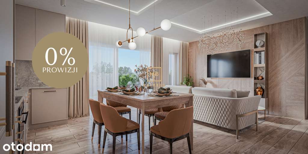 Trójstronny Apartament z zielonym tarasem