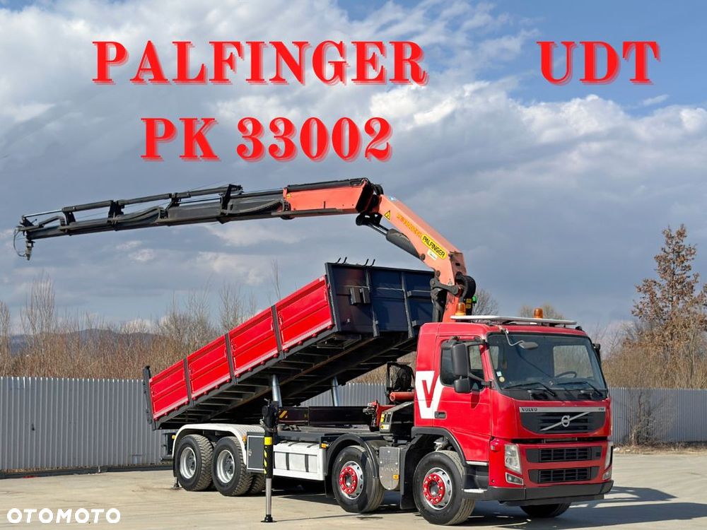 Volvo FM 420 Wywrotka 6,40m* PALFINGER PK 33002 + PILOT / 8x4 - 1
