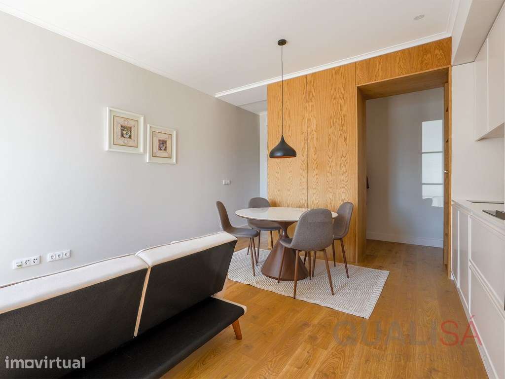 Apartamento T2 novo com terraço, equipado e mobilado, com lugar de ... - Grande imagem: 2/25