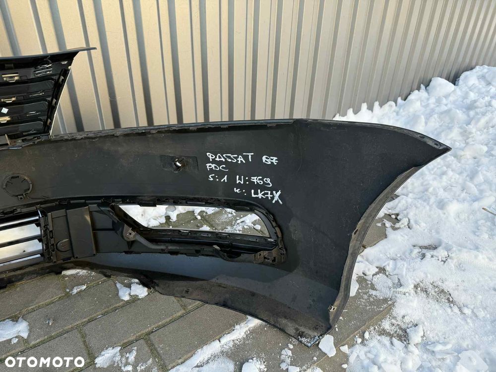 Vw Passat B7 Zderzak Przód Przedni PDC. 10-14 LK7X - 8