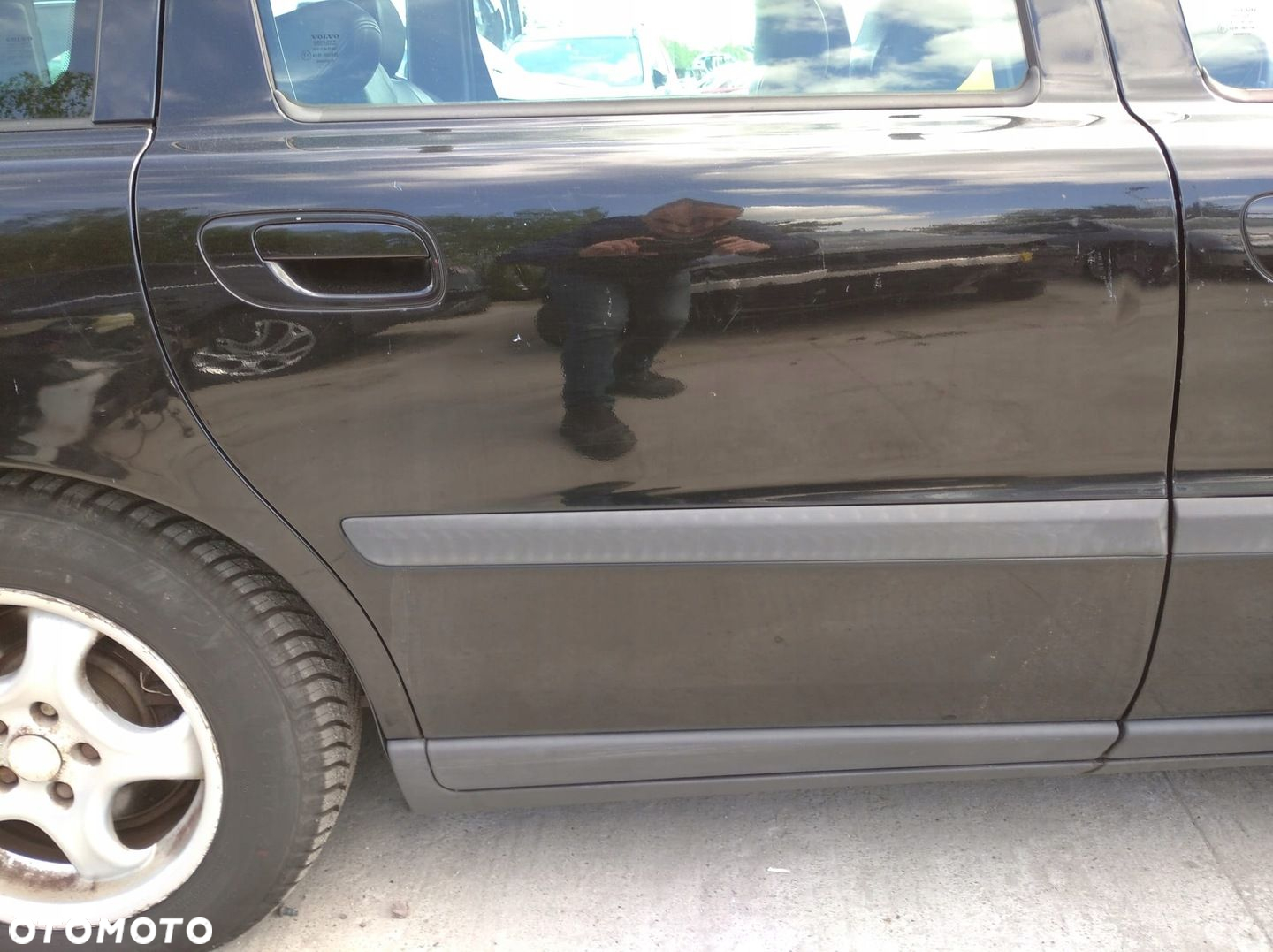 VOLVO V70 2 II 00- DRZWI PRAWE TYŁ TYLNE CZARNE 019-26 - 3