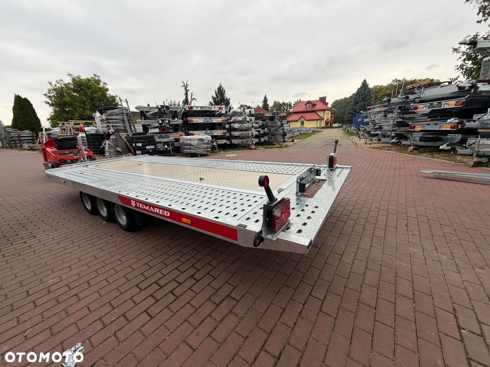 TEMARED Laweta Temared Carkeeper 480/3 DMC 3500 kg 480x200 3 osie uchył hydrauliczny - 9