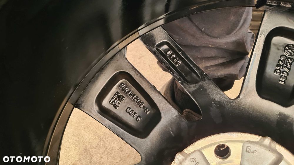 Felgi aluminiowe VOLSWAGEN TOURAN GOLF ! 17 Cali ! BDB STAN MONTAŻ! - 10