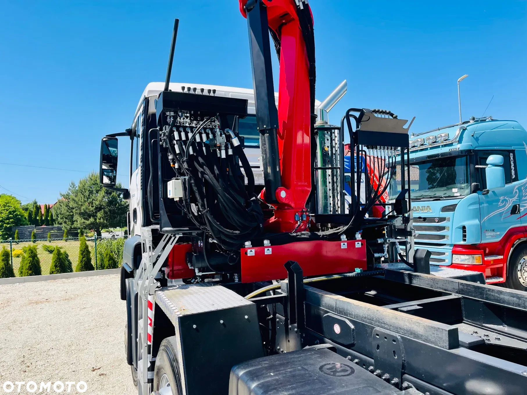MAN MAN TGS TGX 35.400 // 8x4 // E5 // wywrotka kiper + HDS z czerpakiem / - 12