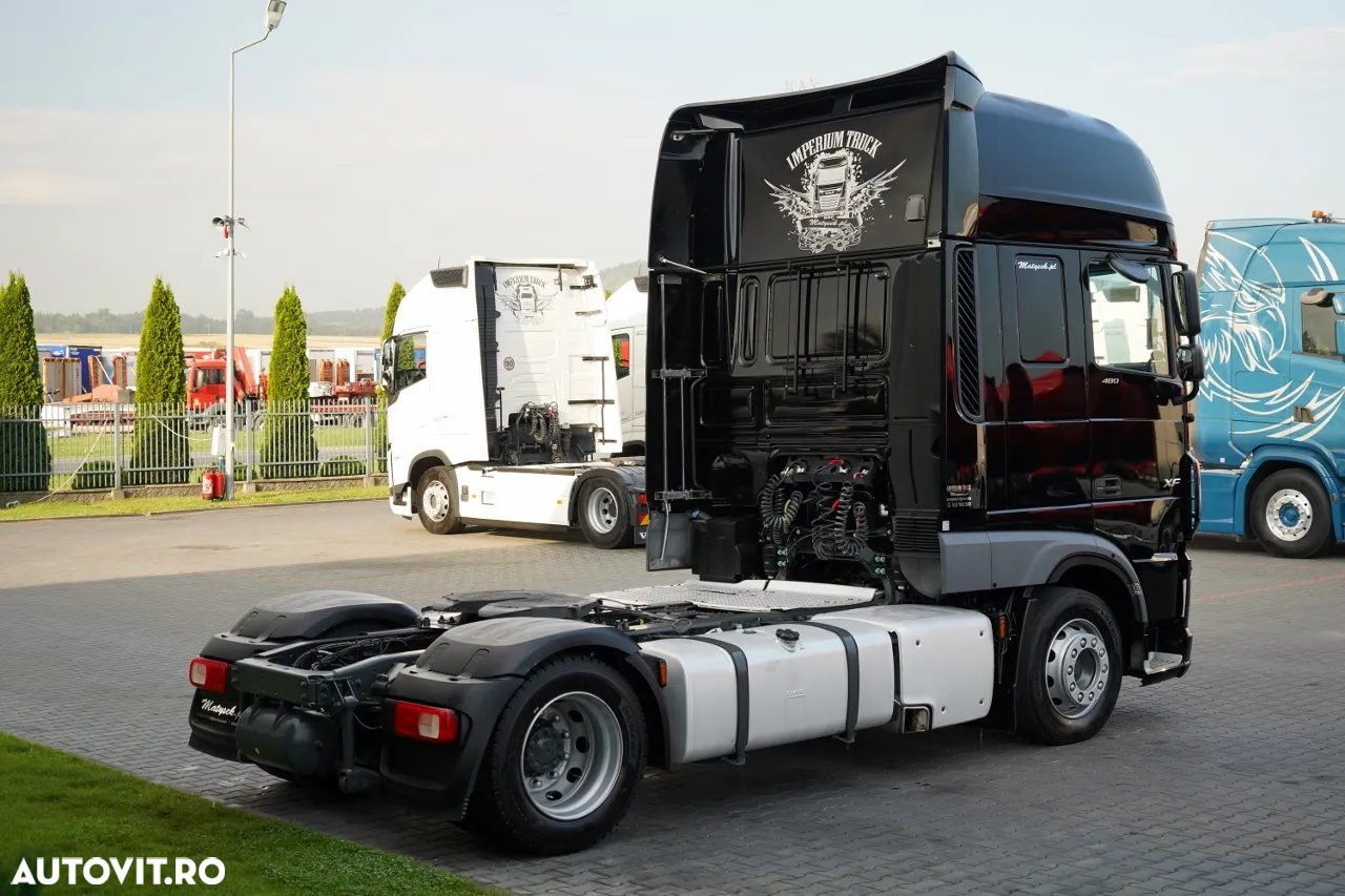 DAF XF 480 / MEGA / PUNGĂ JOSĂ / I-PARK COOL / ANVELOPE NOI / DUPĂ CONTRACT DE SERVICE GOLD - 8