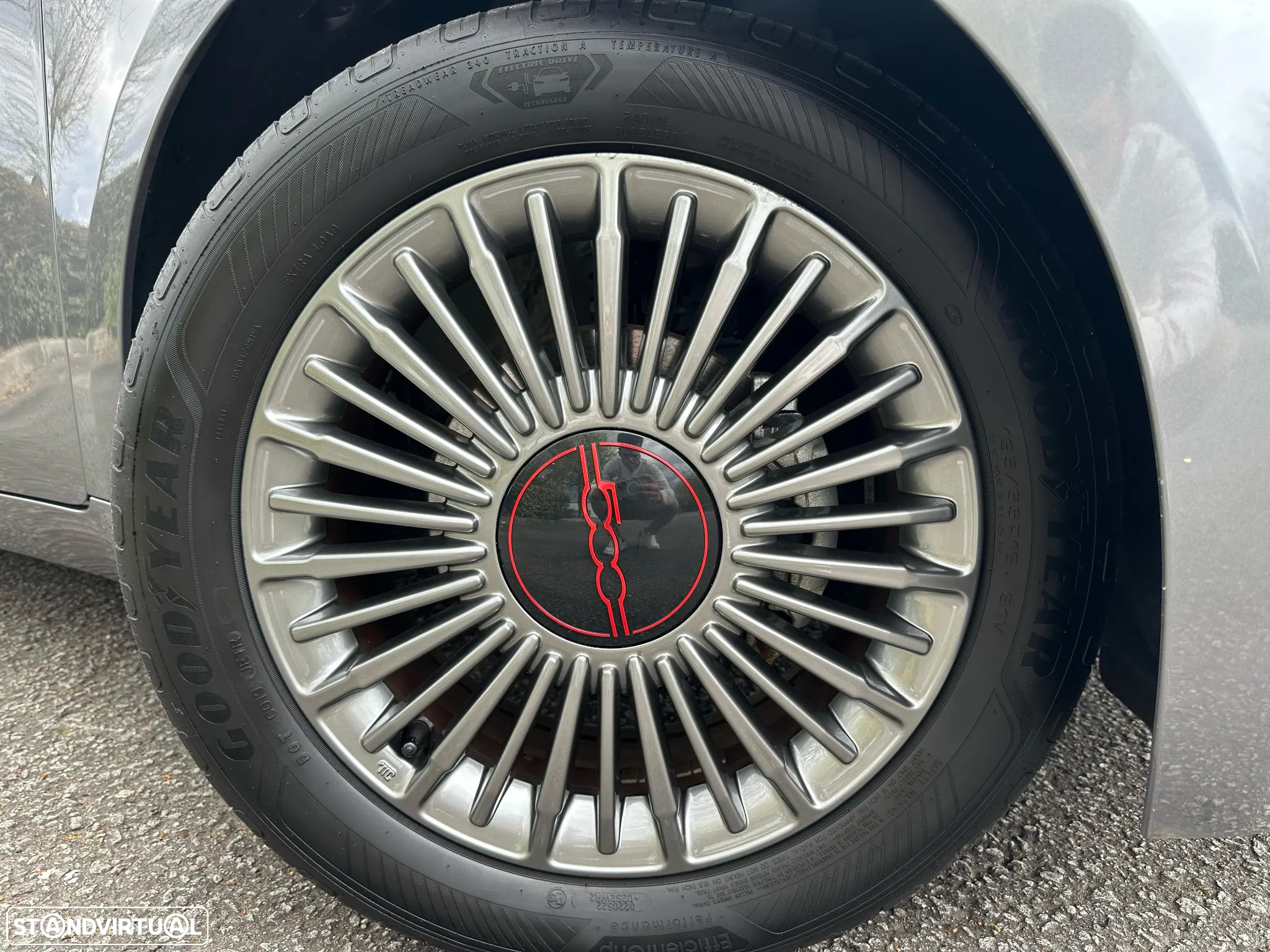 Fiat 500e 23,8kWh Red - 3
