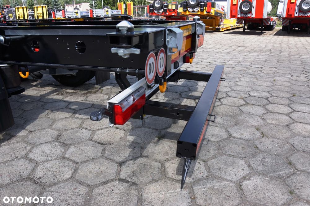 Inny super lekka i wytrzymała naczepa do przewozu kontenerów, kontenerowa, 40-45FT - SAF HOLLAND - ALUFELGI - 21