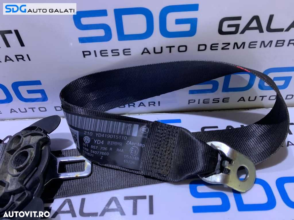 Centura Siguranta Dreapta Fata VW CC 2012 - 2017 Cod 3C1857706R [Lc1433] - 2
