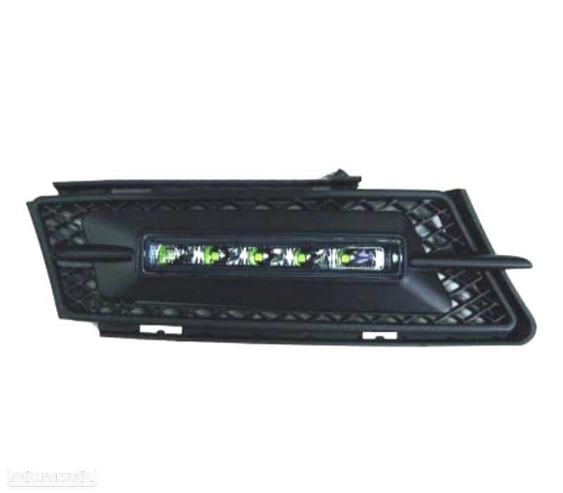 GRELHAS LUZ DIURNA LED BMW E90 E91 05-08 PRETO - 2
