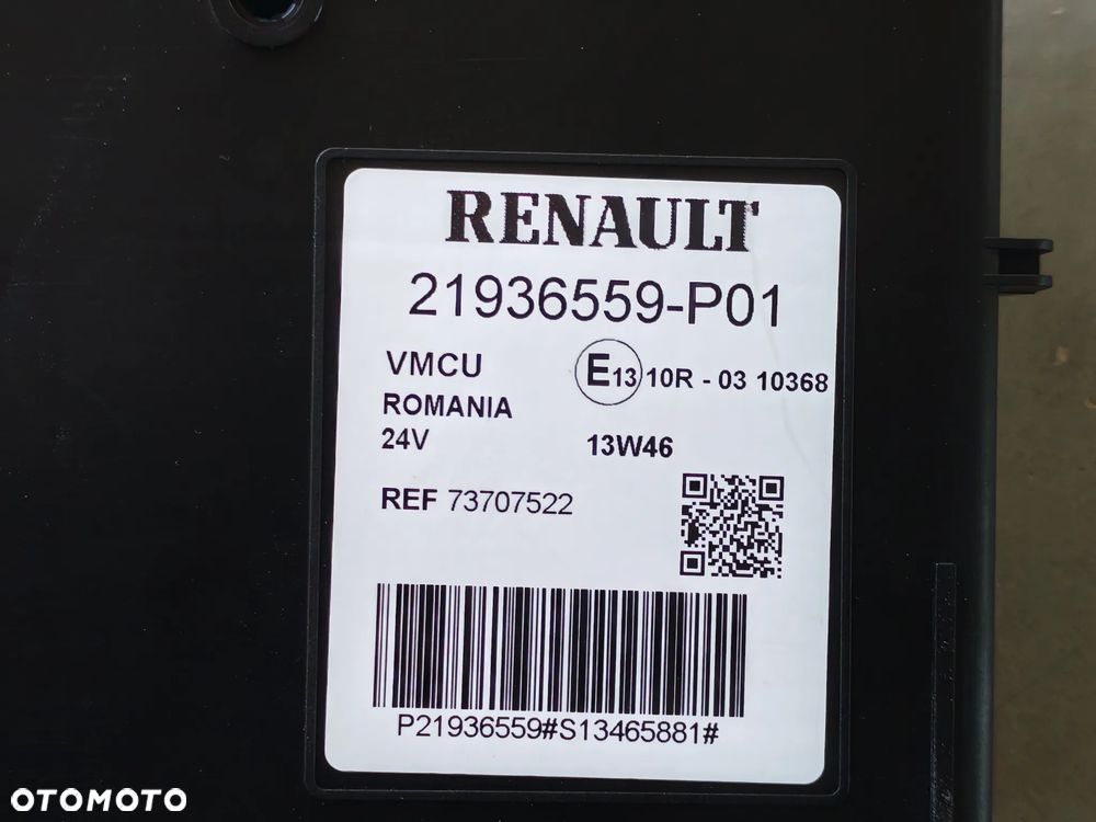 STEROWNIK MODUŁ VMCU RENAULT RANGE GAMA T C K 21939522 P02 21936559 P01 - 4